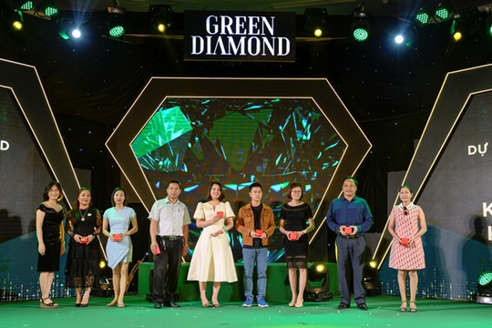 Chính thức mở bán “Kiệt tác công nghệ xanh” Green Diamond gây sốt thị trường miền Bắc