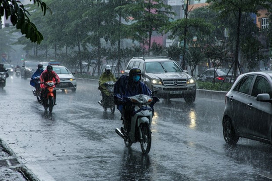 Bắc Bộ đón không khí lạnh tăng cường, các tỉnh từ Thanh Hóa đến Quảng Bình có mưa rất to