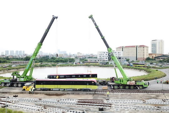 Metro Nhổn – ga Hà Nội sẽ khai thác đoạn trên cao vào cuối năm 2021