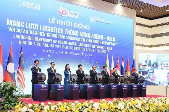 Thủ tướng khởi động Mạng lưới Logistics thông minh ASEAN với dự án đầu tiên “Trung tâm Logistics ICD Vĩnh Phúc”