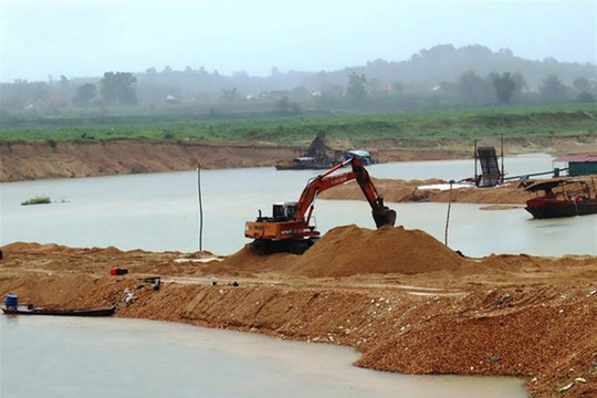 Lâm Đồng: Phạt 190 triệu đồng đối với hành vi khai thác đá cuội trái phép