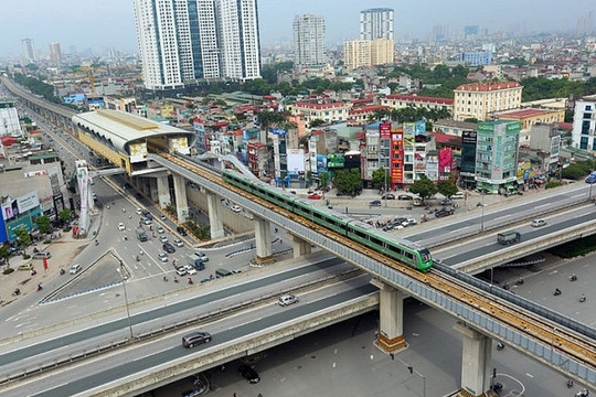 Dự kiến vận hành thử hệ thống đường sắt Cát Linh- Hà Đông trong tháng 12/2020