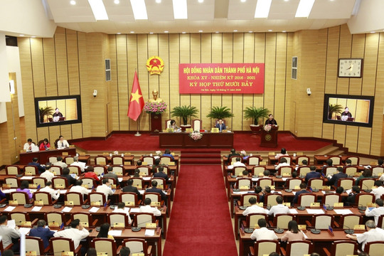 Kỳ họp thứ 18 HĐND thành phố Hà Nội diễn ra từ ngày 7/12 đến 9/12/2020