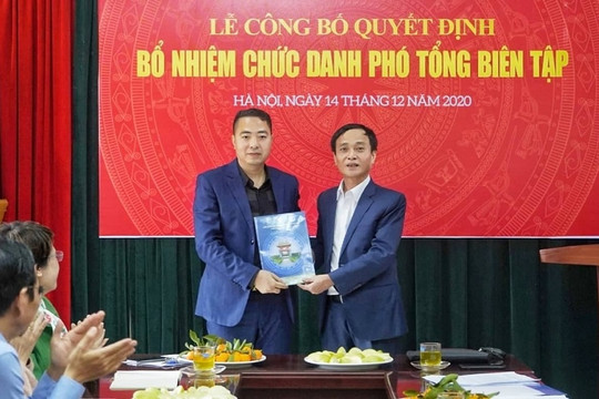 Nhà báo Nguyễn Văn Bình được bổ nhiệm làm Phó Tổng biên tập báo Lao động Thủ đô