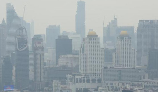 Thủ đô Bangkok (Thái Lan) đối diện với tình trạng ô nhiễm bụi mịn