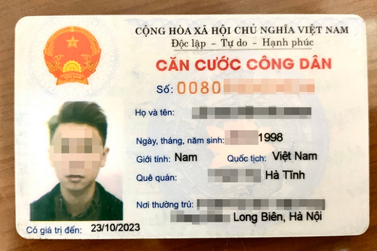 Trước ngày 1/7/2021, Hà Nội hoàn thành cấp thẻ CCCD cho người dân đủ điều kiện