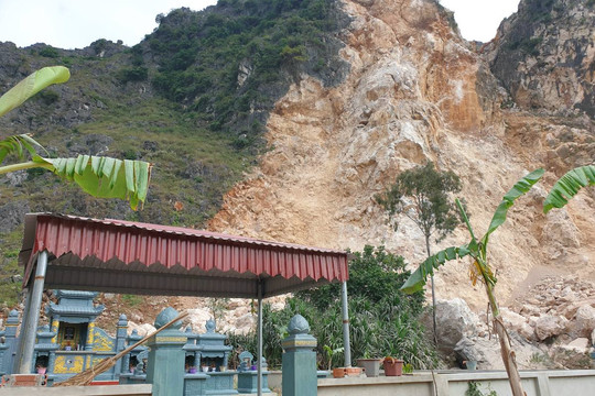 Thanh Hóa: Mỏ đá Thanh Hưng hoạt động gây ô nhiễm môi trường, đe doạ tính mạng, tài sản của người dân