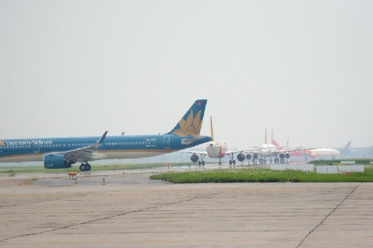 Đưa đường băng 1B sân bay Nội Bài vào khai thác sau 6 tháng nâng cấp