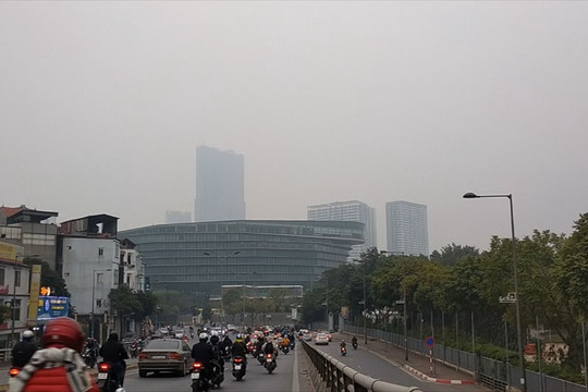 Chất lượng không khí tại Hà Nội tiếp tục ở mức rất xấu và nguy hại