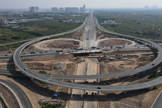 Khánh thành nút giao đường vành đai 3 với cao tốc Hà Nội – Hải Phòng