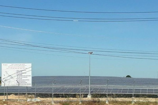 Bình Phước: Khánh thành dự án nhà máy điện mặt trời Thác Mơ