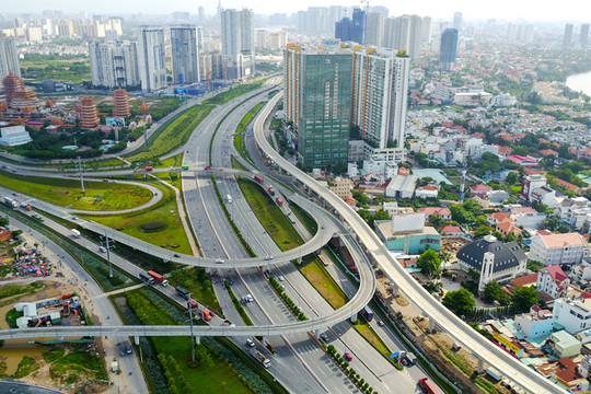 TP Hồ Chí Minh: Gia tăng diện tích giao thông đô thị