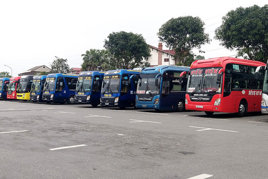 Quảng Ninh: Dừng toàn bộ hoạt động vận tải hành khách để phòng chống COVID-19