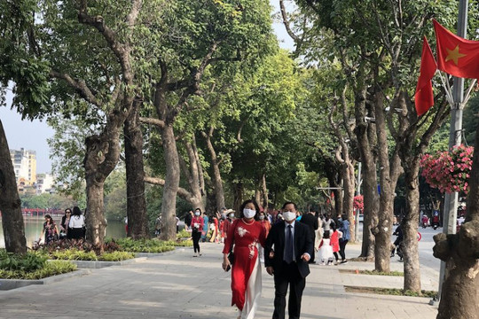 Hà Nội: Đón 122 nghìn lượt khách trong dịp Tết Nguyên đán