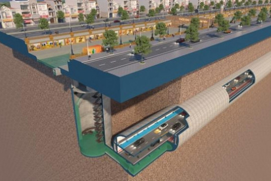 Ý tưởng hầm chống ngập kết hợp cao tốc ngầm dọc sông Tô Lịch liệu có khả thi?