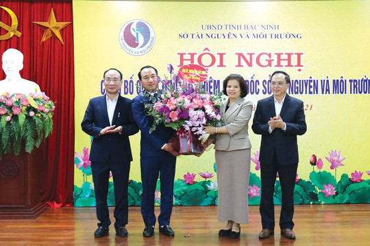 Bắc Ninh: Ông Nguyễn Xuân Thanh được bổ nhiệm giữ chức Giám đốc Sở Tài nguyên và Môi trường