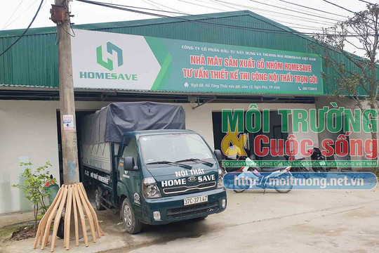 Nghệ An: Công ty Homesave Việt Nam hoạt động gây ô nhiễm môi trường, người dân kêu cứu