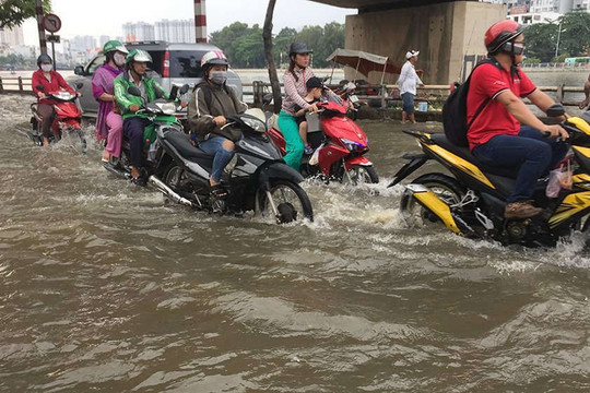 TP. Hồ Chí Minh: Cần tập trung phòng, chống ngập lụt tại 433 khu vực trọng điểm