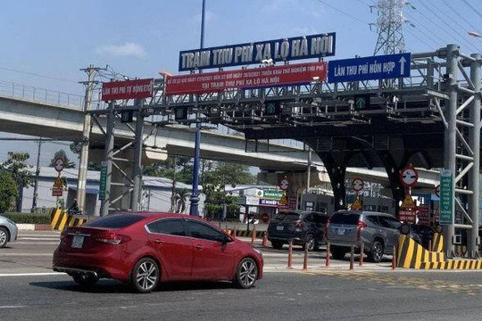 Xa lộ Hà Nội bắt đầu thử nghiệm thu phí