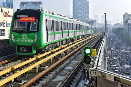 Dự kiến đường sắt Cát Linh – Hà Đông sẽ chạy vào cuối tháng 4/2021