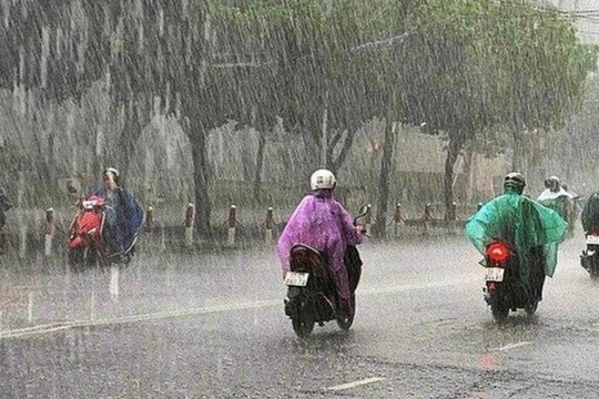 Dự báo thời tiết ngày 16/4: Đông Bắc Bộ mưa to cục bộ