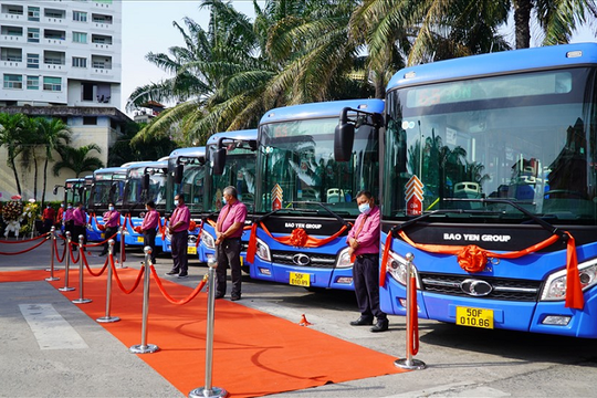 TP Hồ Chí Minh đưa vào hoạt động 4 tuyến bus đấu thầu đầu tiên