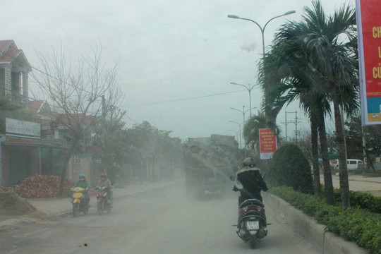 Quảng Nam: Báo động ô nhiễm không khí, tiếng ồn vượt ngưỡng cho phép
