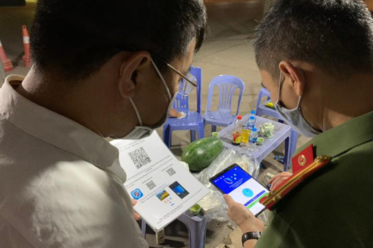 Bắc Ninh: Triển khai quét mã QR để check in và khai báo y tế