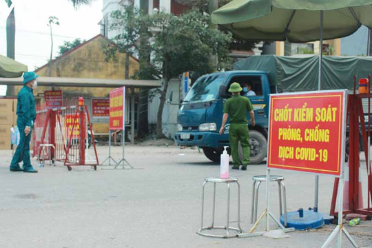 Bắc Ninh: Giãn cách xã hội đối với huyện Yên Phong theo chỉ thị 15