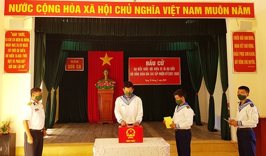 Khánh Hòa: Bầu cử sớm ở huyện đảo Trường Sa