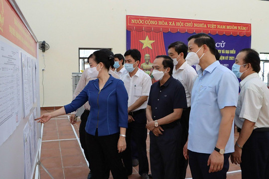 Nỗ lực không để dịch lan rộng, bảo đảm tổ chức thành công Ngày bầu cử tại TP Bắc Ninh
