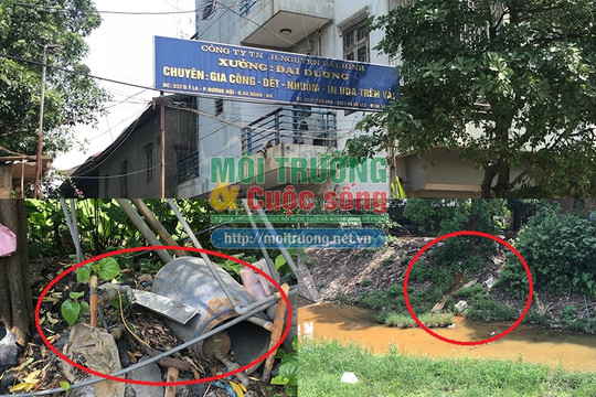 Hà Đông (Hà Nội) – Bài 1: Các xưởng dệt nhuộm xả thải “bức tử” môi trường, mất an toàn PCCC