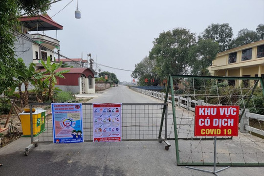 Bắc Ninh: Cách ly xã hội huyện Quế Võ theo Chỉ thị 16 từ 15h ngày 20/5