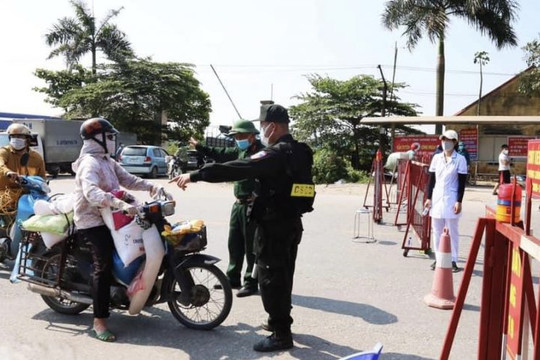 Bắc Ninh: Các huyện Thuận Thành, Yên Phong và TP Bắc Ninh tiếp tục cách ly xã hội theo chỉ thị 16