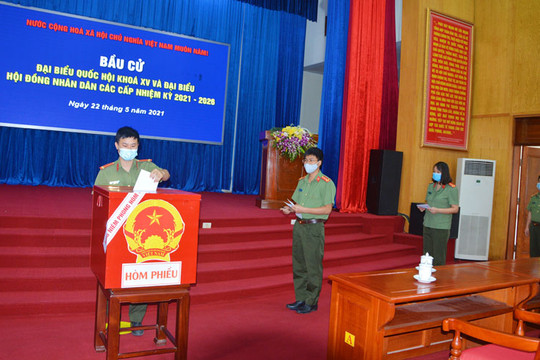 Bắc Ninh: Cử tri tham gia bầu cử sớm đạt 100%