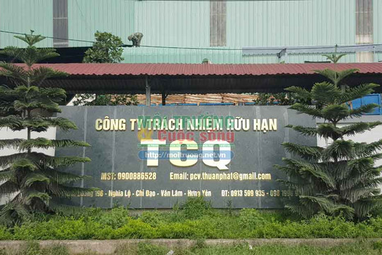 Văn Lâm (Hưng Yên) – Bài 1: Người dân bức xúc vì Công ty TCQ hoạt động xả thải, gây ô nhiễm môi trường