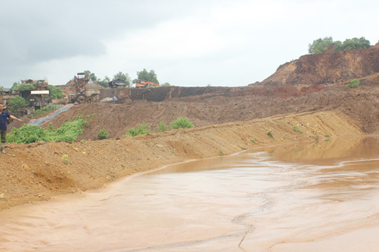 Thái Nguyên: Giải pháp đảm bảo an toàn hồ chứa thải của các mỏ khái thác
