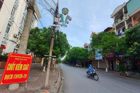 Bắc Giang nới lỏng giãn cách xã hội 3 huyện