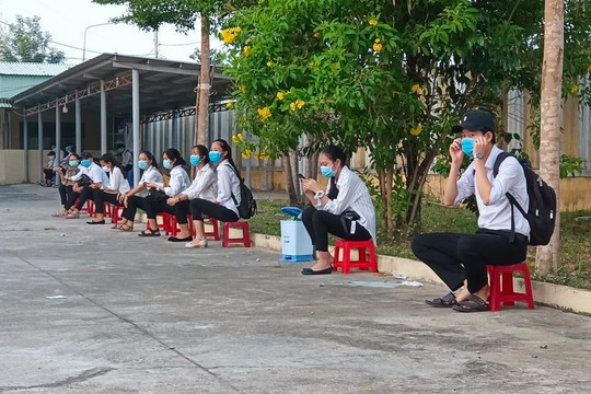 Bắc Ninh: Xét nghiệm SARS-CoV-2 cho cán bộ, thí sinh tham gia Kỳ thi tốt nghiệp THPT năm 2021