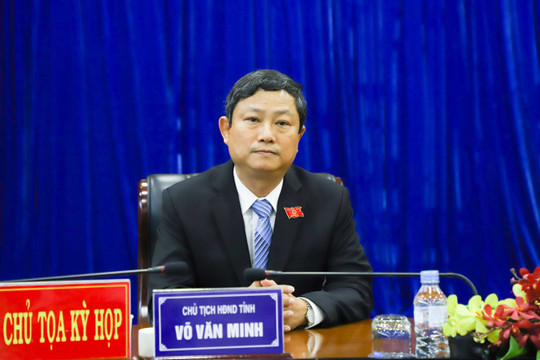 Ông Võ Văn Minh được bầu làm Chủ tịch UBND tỉnh Bình Dương