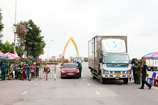 Bắc Ninh: Tăng cường phòng, chống lây nhiễm COVID-19 trên các phương tiện vận tải