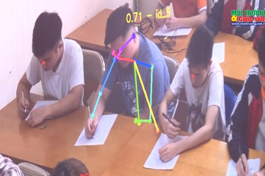 Nhóm sinh viên Việt Nam nghiên cứu hệ thống phát hiện gian lận thi cử nhờ công nghệ AI