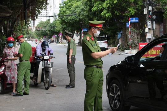 Hà Nội: Tuyệt đối không để người dân di chuyển khỏi thành phố trong thời gian giãn cách