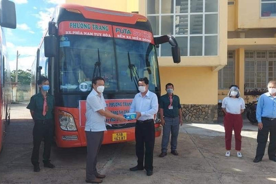 Phú Yên tiếp tục đưa 600 công dân ở TP.HCM về quê