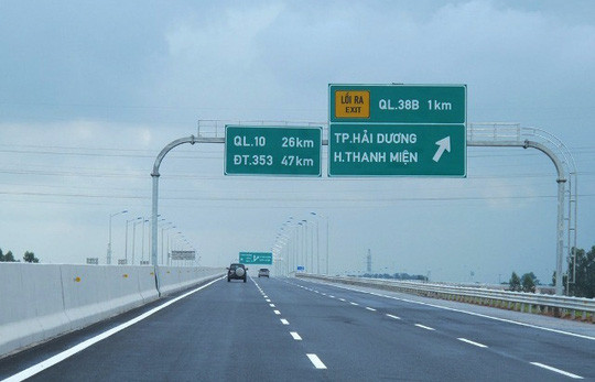 Từ ngày 12/8, chính thức giảm phí tuyến cao tốc Hà Nội – Hải Phòng