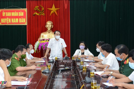 Nghệ An: Thêm 02 huyện Nam Đàn và Hưng Nguyên thực hiện giãn cách theo Chỉ thị 15