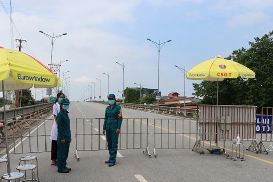 Bắc Ninh tăng cường các biện pháp quản lý người về từ Bắc Giang