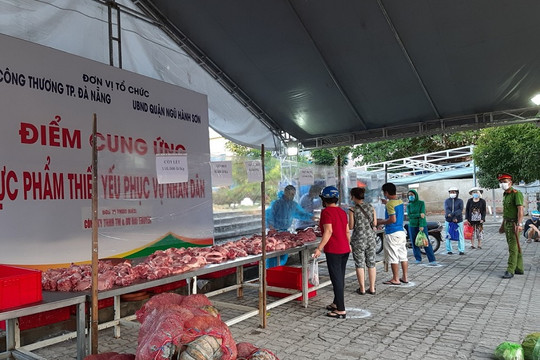 Đà Nẵng kịp thời hỗ trợ lương thực, nhu yếu phẩm cần thiết cho hơn 50 nghìn hộ dân
