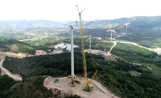 Quảng Trị xây dựng phương án ứng phó rủi ro thiên tai ở khu vực triển khai các dự án điện gió
