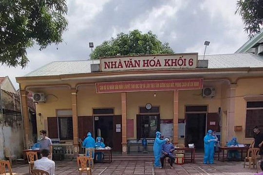 Nghệ An: Thành phố Vinh xuất hiện chùm ca bệnh COVID-19